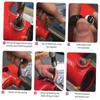 30ks Metrická sada vložek pro opravu závitu M3 M4 M7 M9 M11 Helicoil Auto Pro Coil Tool Nerezová ocel 304 Taška na nářadí pro opravu automobilů
