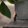 Resin Miniature Figures of Violin Players in 1/64 Scale Ideal for Long Term Decors and Artistic Projects