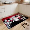 Cartoon Jujutsu Kaisen Floor Mat Non-slip Quick-dry Diatomaceous Earth Bath Mat, Absorbent Doormat