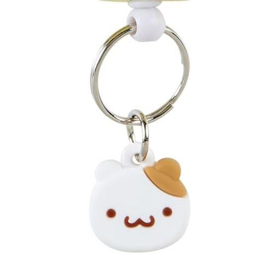 Sanrio Face-Shaped Reel Key Holder Pompompurin Mascot Purin 136.41.8cm Character 168718