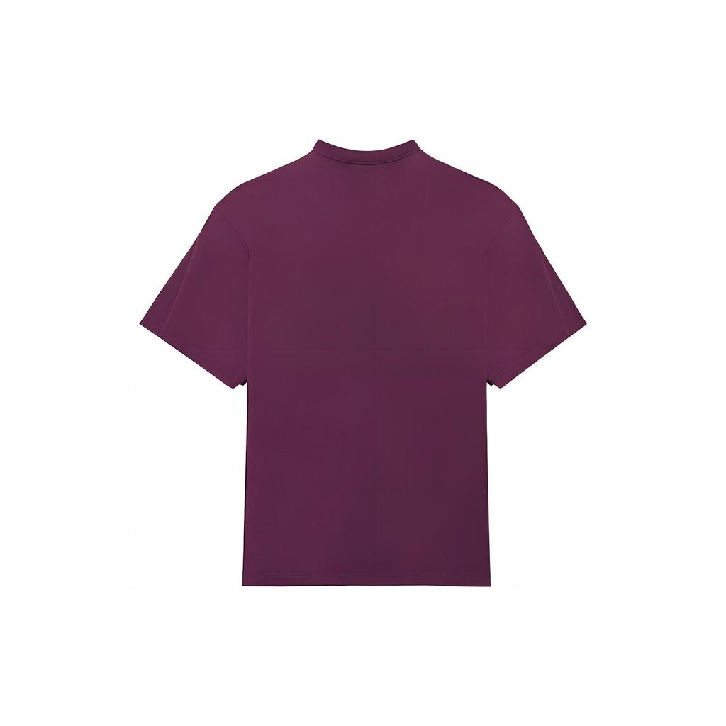 Balenciaga T Shirt Women's Purple Loose Fit 657059TKV908476