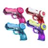 Transparent Kids Water Gun with Press-Back Tech Manual Continuous Spray for Beach Pool Battle Summer Outdoor Water Play Toy Gift