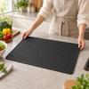 Food-Grade Silicone Kitchen Mat Perforated Induction Cooktop Cover Wipe-Clean