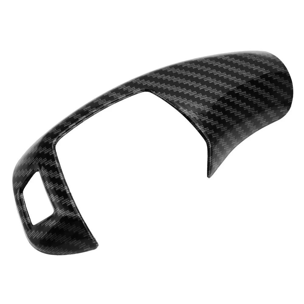 1PC Carbon Fiber Style Gear Shift Handle Sleeve Button Cover Stickers For BMW 1 2 3 5 Series X3 X4 X5 X6 F30 F10 F32 F25 F15 F16