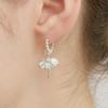 UNI.J [Cotidiano]Dots Signature Flower Silver Earring Ie407