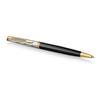 Waterman Kugelschreiber Metropolitan Deluxe Reflection of Paris GT, feine Spitze, Geschenkbox, Geschenk, Luxus, regulärer Import, 2200865, auf Ölbasis