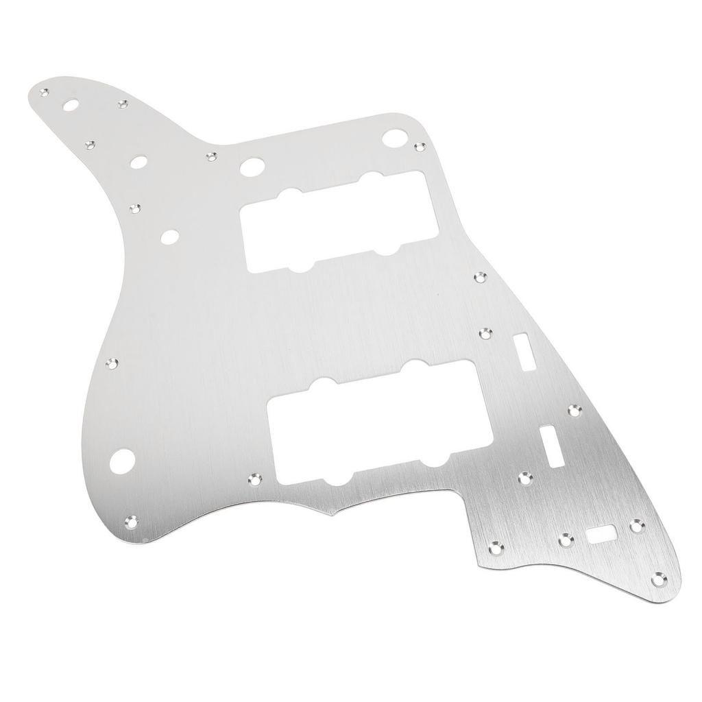 Electric Guitar Pickguard Scratch Plate 13 Holes Aluminium Alloy Guitar Anti Scratch Guard Plate