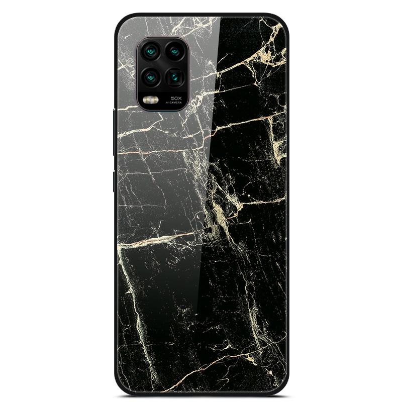 For Xiaomi Mi 10 Lite 5G Case Tempered Glass Hard Back Cover For Xiaomi Mi 10 10T Lite Pro Case Fundas For Xiaomi Mi10 Lite Capa