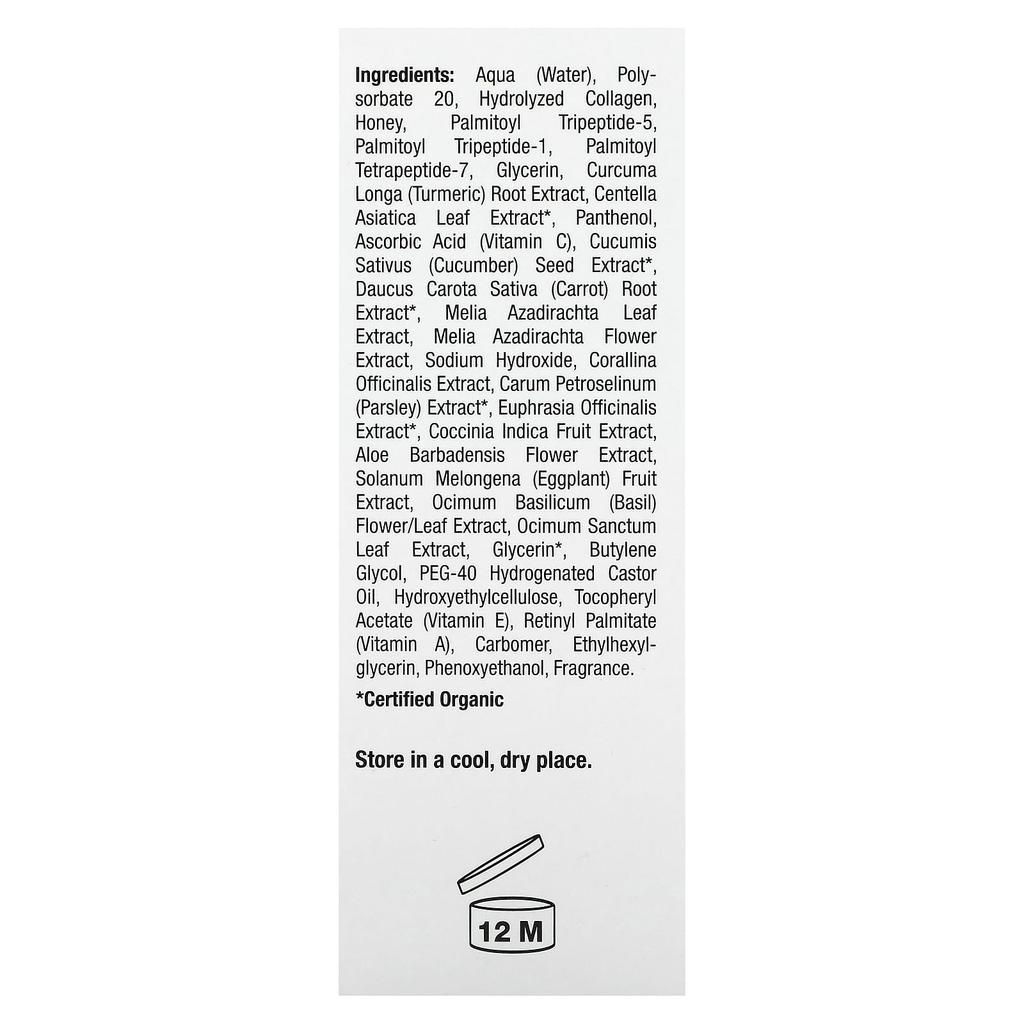 Collagen, Peptide & Honey Serum, 30Ml (1Fl Oz)