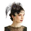 Crystal Cosplay Dress Headwear Vintage 1920s Hair Accessories  Stage Performance