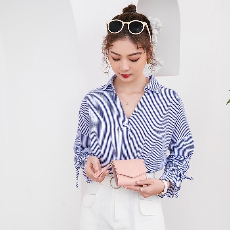 Korean Style 2022 Summer Women's Tassel Clutch Wallet with Multi-Layer Card Holder