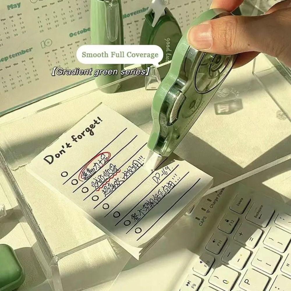 5PCS INS Modification Tape Smooth White Covering Tape Creative Correction Tape Set Express Privacy