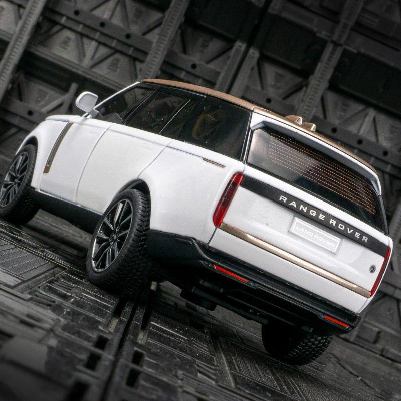 Qiyi Q3005A 2022 Range Rover Alloy Off-Road 6-Door Sound & Light Pull-Back Toy Car Model Ornament