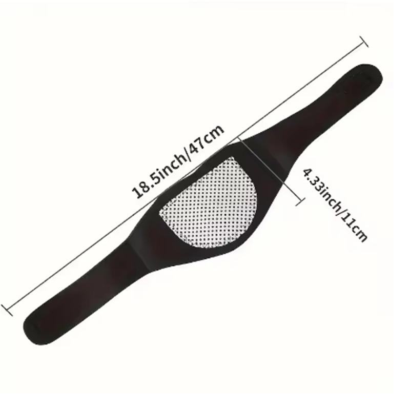 Self-Heating Magnetic Neck Support Brace - Medium Soft Portable Cervical Pillow with Spontaneous Heat Therapy for Tingling, Pain