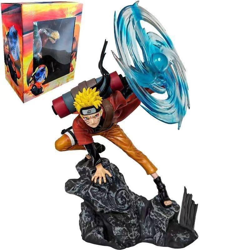 Naruto Shippuden GK Anime Figure Uzumaki Naruto  Action Figures 36cm Model Desktop Collection Doll Children Toys Gift