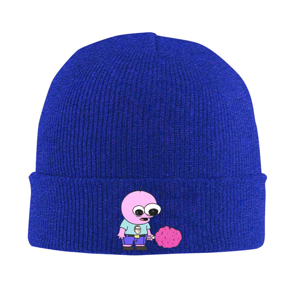 Pim Reaches Depression Smiling Friends Beanie Hats Bonnet Hats Adult Fashion Outdoor Sport Knit Hat Spring Design Elastic Caps