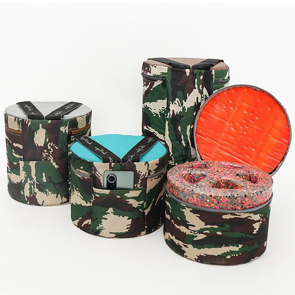 1Pcs 18/20/25cm Wearable Gardening Stool Round Fishing Chair Seat  for Outside Gardening Planting