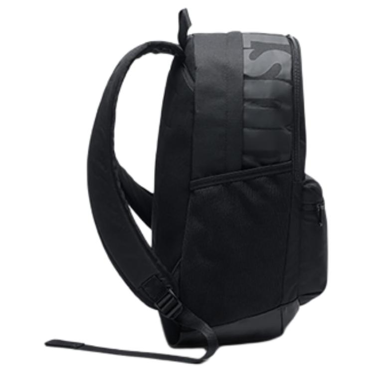 Nike Brasilia Logo Print Polyester Backpack Unisex Backpack Black BA5329-010