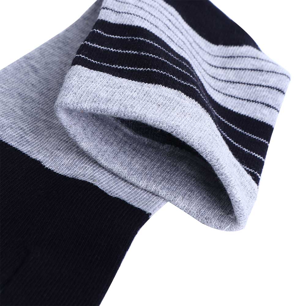 Casual Middle Tube Cotton Breathable Socks With Toes Stripe Hosiery Man Socks Five Finger Socks