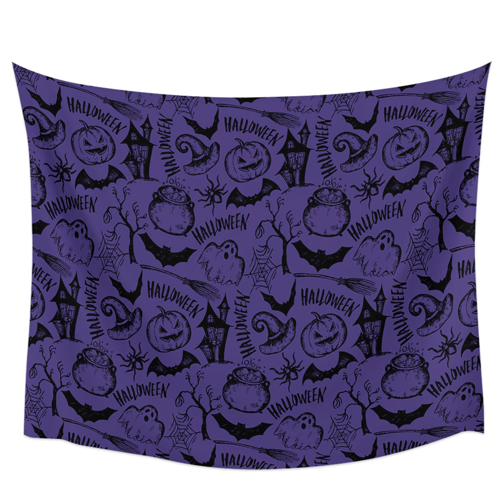 Хэллоуин Ночи Ужасов Гобелен Настенный Гобелен Хиппи Домашний Декор Гостиная Спальня — фото 4