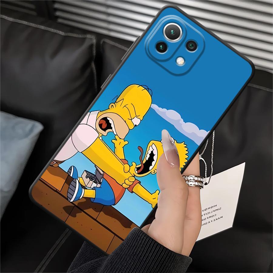 

Cute S-simpsons Funda Phone Cover Case for Xiaomi Mi 10T 13 Lite 11T 14 11 15 Pro 12X 12 12T Pro Xiaomi 14 Pro