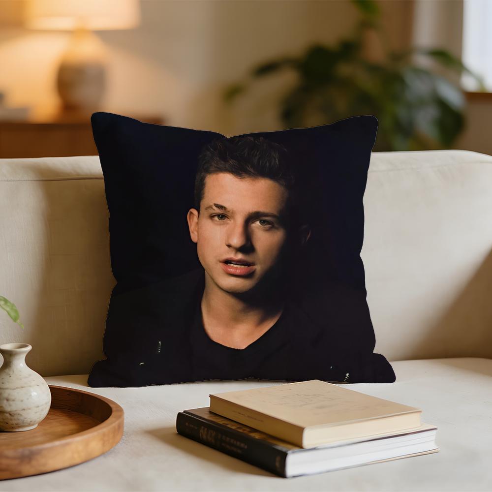 

Hot Singer CCharlie PuthS Cushion Cover Short plush pillowcase for bed sofa carwashable 30x30cm