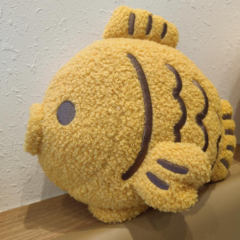 22/32/42cm Taiyaki Plush Toy Animals Plushie Throw Pillow Fish Doll Cute Fish Plush Pillow Cushion Girl Holiday Gift