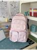 Schoolbag Japanese Ins Sweet Backpack Female Small Fresh Polka Dots Cute Junior High School Student Schoolbag High Value Backpack