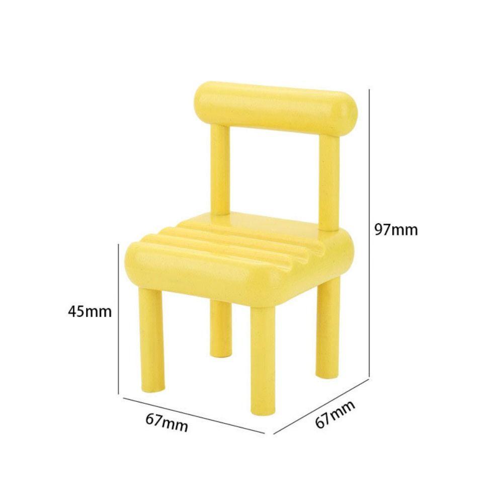 Mini Lazy Mobile Phone Stand Portable Chair Phone Holder Chair Mobile Phone Stand  Office