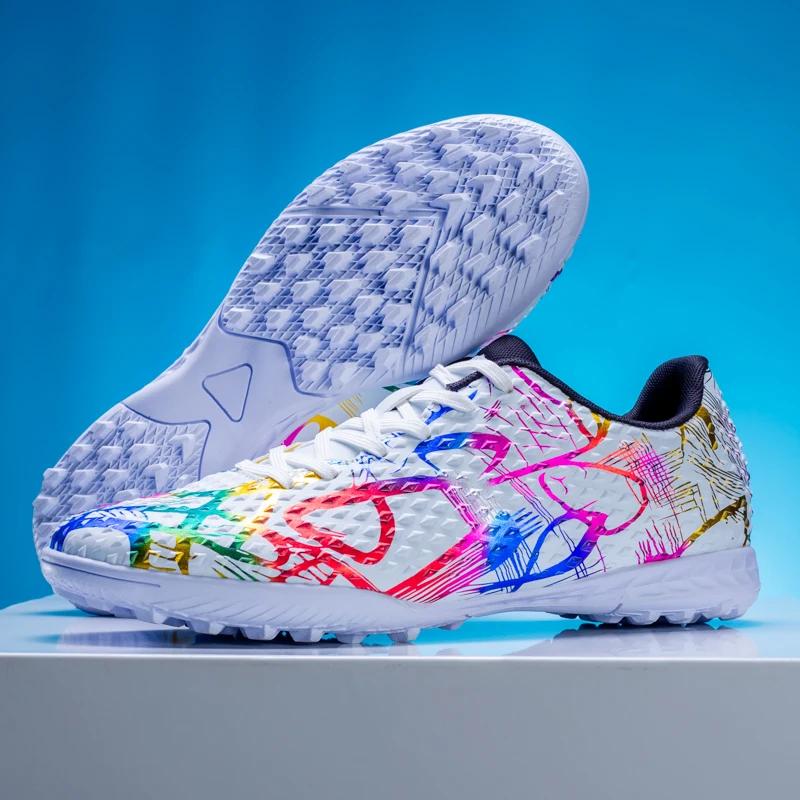 Původní fotbalové kopačky Tréninkové hřiště s umělou trávou TF/FG Sálové fotbalové boty Dětské fotbalové boty pro děti