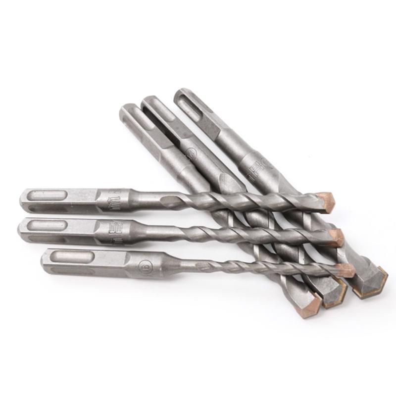 Heat Resistant Square Shank 6-35mm Electric Hammer Drill Bit Masonry Drill Bit Set Cemented Carbide Power Tool Parts