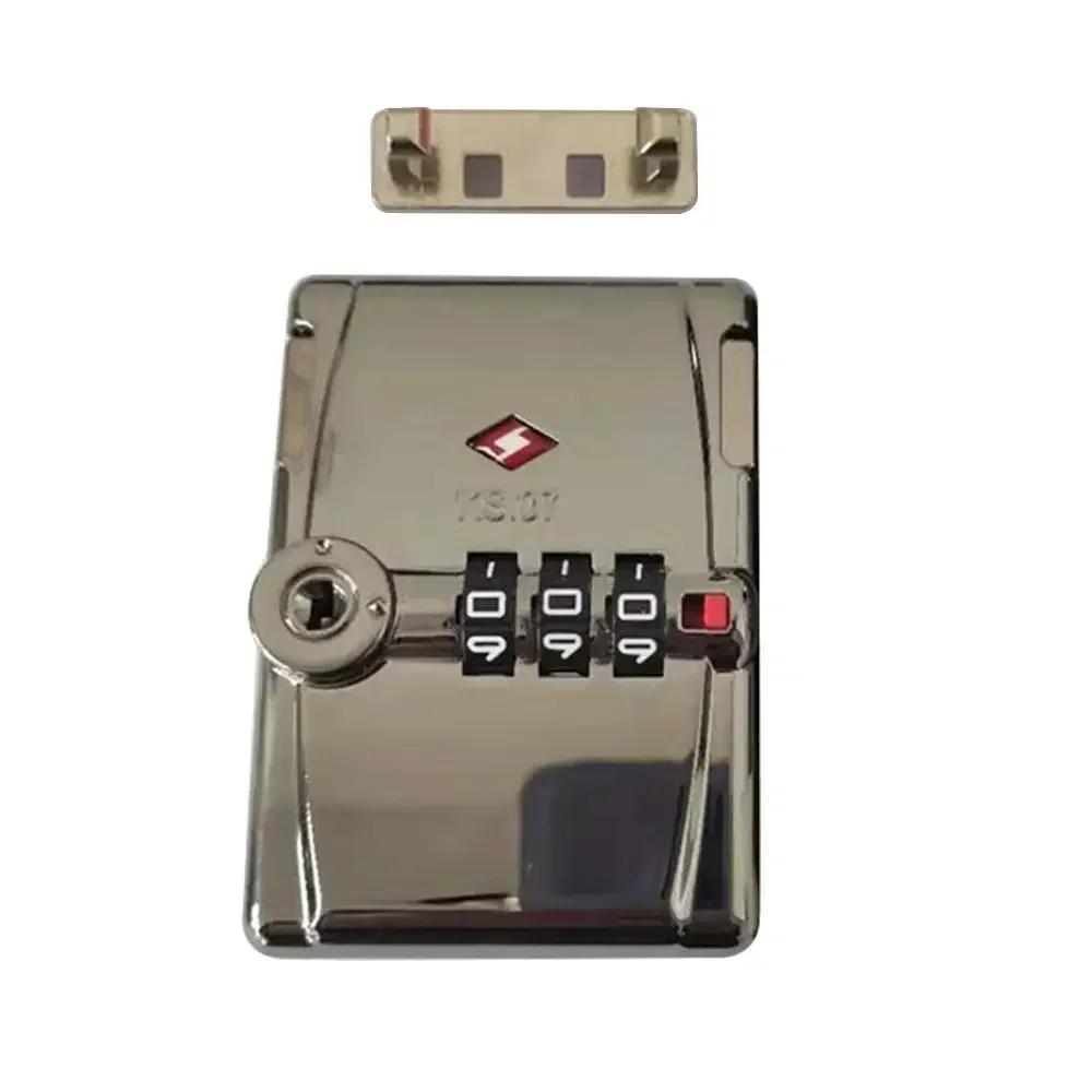 TSA007 Cadeado de Senha Alfândega Cadeado de Combinação de 3 Dígitos Multiuso Para Bagagem de Viagem Mala Cadeado de Código Antifurto