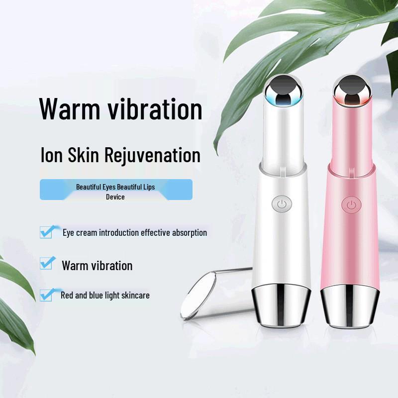 Cross-Border Eye Massager: Vibration, Heating, Essence Import - Reduces Dark Circles