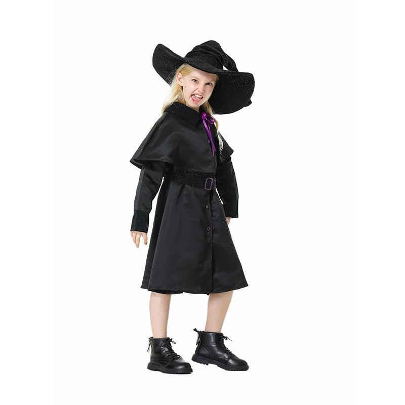Cosplay Halloween costumes, new robes, magicians, wizards, stage performance costumes, witch parent-child costumes