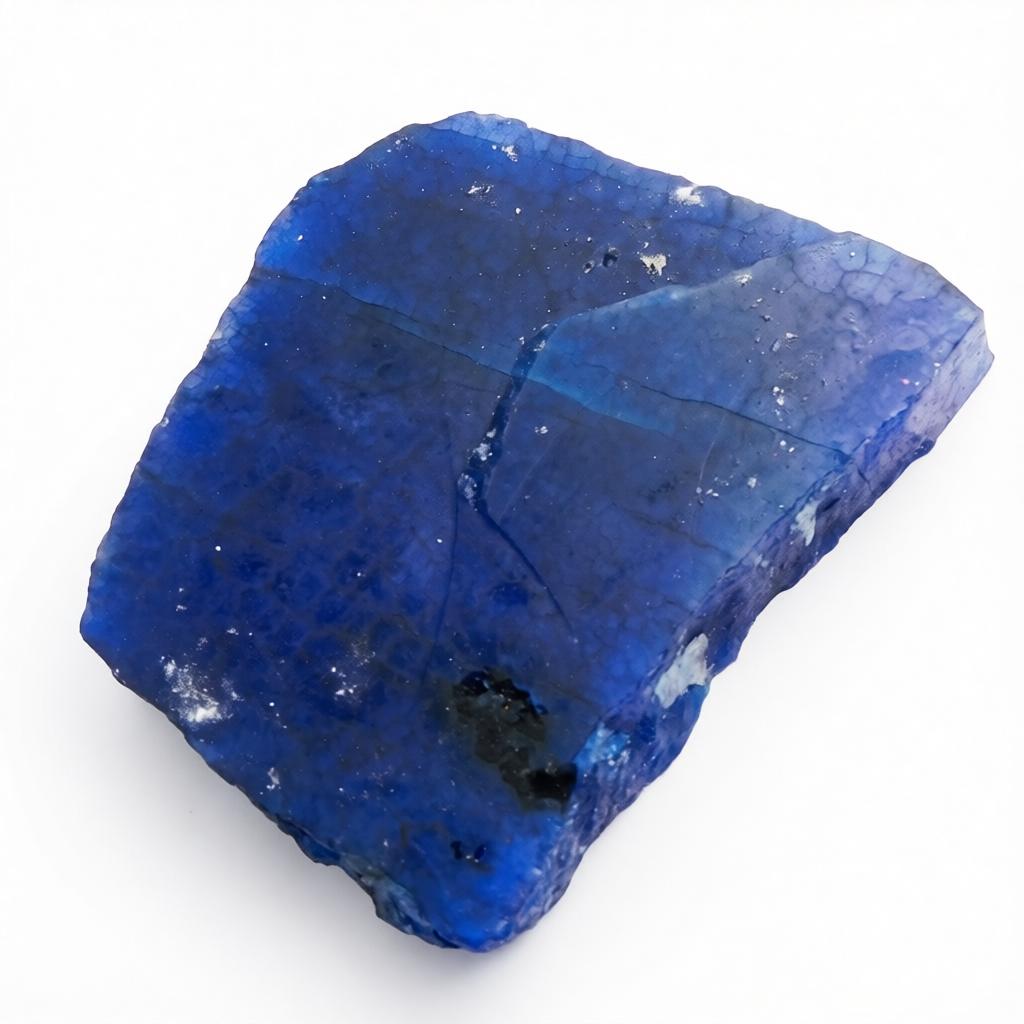 Natural Blue Sapphire Loose Gemstone Rough 1910.35 Ct Uncut September Birthstone for Gem Collections