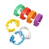 Adjustable Chicken Foot Ring Inner Diameter 2~2.4cm Chicken Poultry Flexible Retractable Foot Rings Poultry Farming Tool 100 Pcs