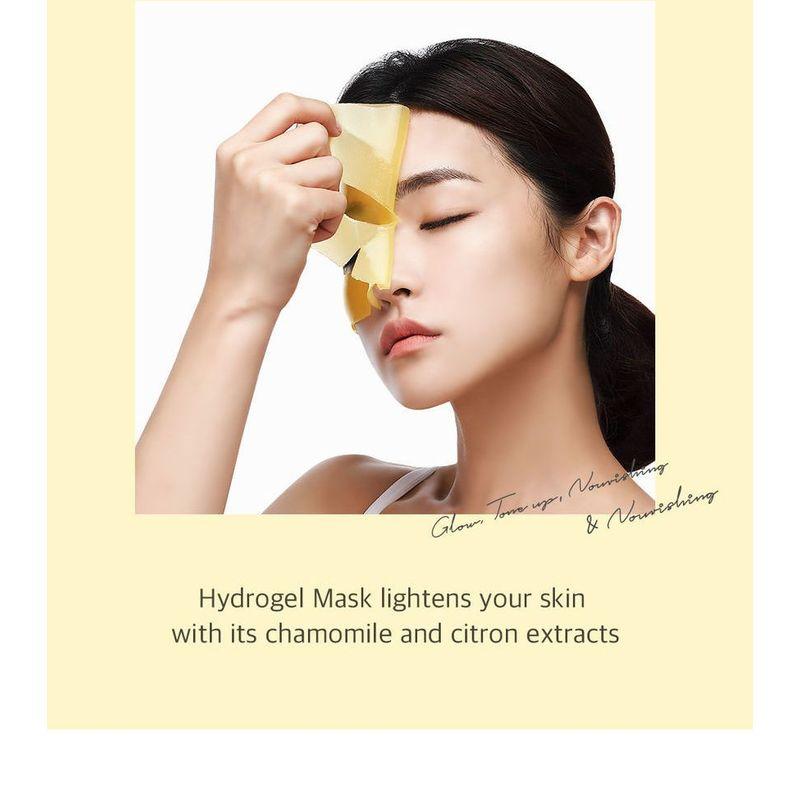 PETITFEE - Chamomile Lightening Hydrogel Face Mask Set