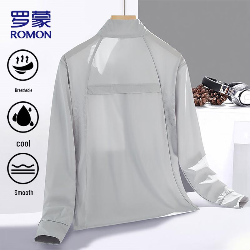 ROMON Men's UPF50+ Ice Silk Sun Protection Jacket