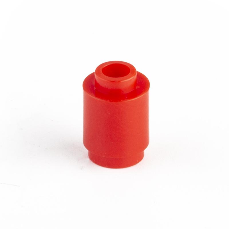 50pcs Bulk Small Particle 3062 MOC Building Block 1x1 Brick Cylindrical Accessories Building Blocks Castle Toys