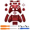 eXtremeRate Full Shell Button Set for Xbox Series X S Replacement Side Rail Grip Front Backplate Cover for Xbox Core Wireless Controller Not &