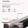 Illuminated Multi-Layer Cosmetic Display Shelf for Salons and Barbershops