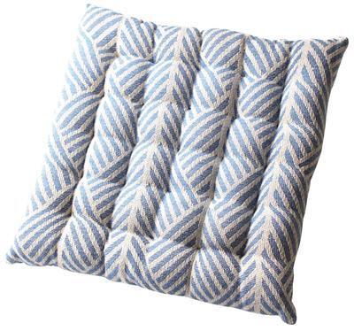Hagiwara Seat 40 X 40 Cotton Cushion, Navy, Approx. Cm, "Crack", 100%