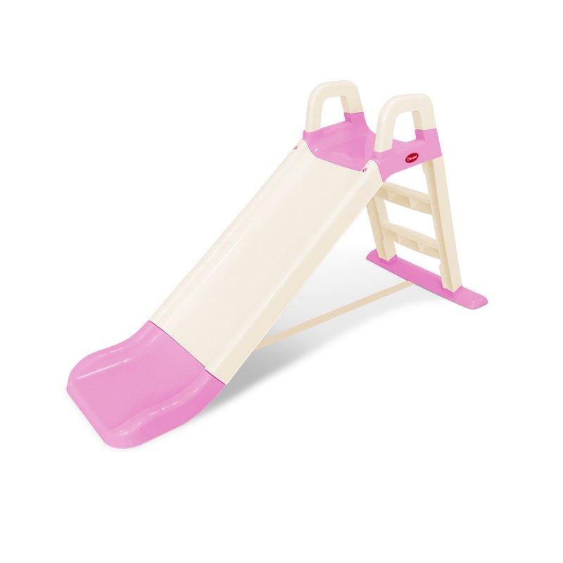 Doloni Plastic Slide - Pink And Beige