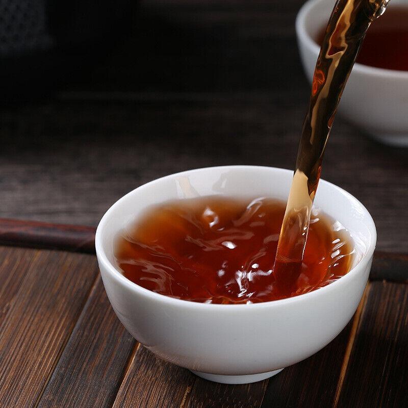 Юньнань Пуэр Золотой лист Мэнхай Спелый чай 500г Спелый чай Золотой лист — фото 6