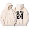 Stilinski 24 Printing Clothing Mens Hoodie
