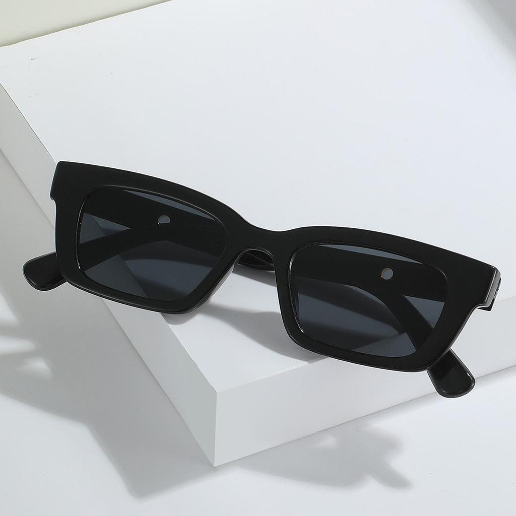 New Sunglasses for Women Cat Eye Retro Eyeglasses Trendy Vintage Small Frame Eyewear Designer Brand Shades UV400 Glasses