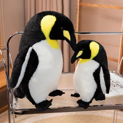 Cute Fluffy Simulation Plush Toy Kawaii Penguin Peluche Real Life Animal Doll Home Decoration Children Kids Birthday Gifts