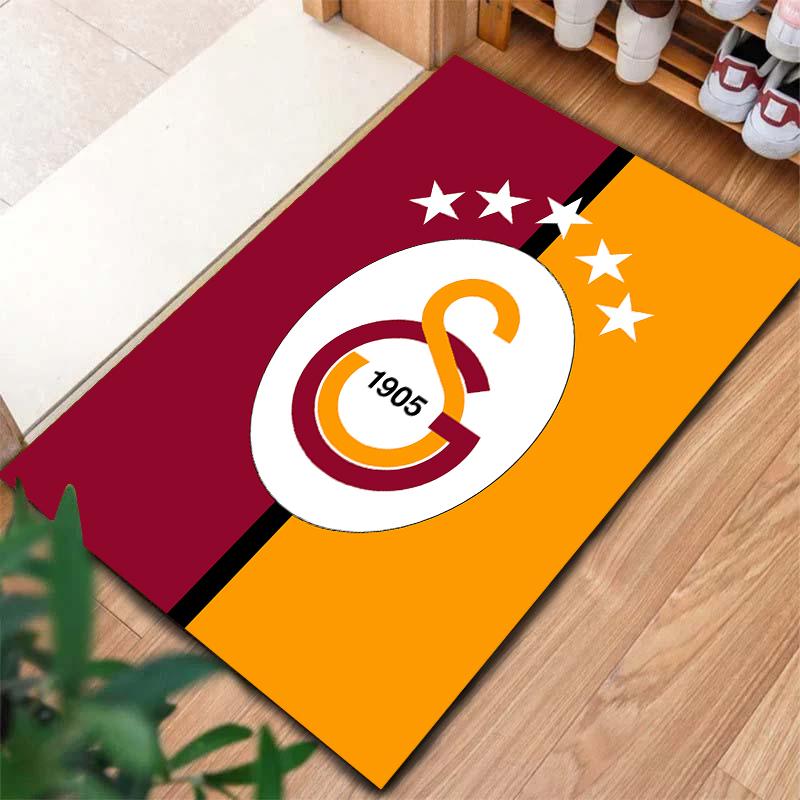 2026 Nuovo Tappeto Galatasaray S.K per Soggiorno Camera da Letto Casa Decorazione Divano, Tappetino Antiscivolo per Giochi Bambini H5