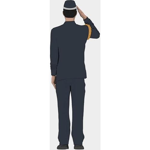 Triumph Model 1/35 Japanese Navy Colonel Figure Type 1 3D Printer Kit TRFF35004