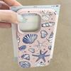 Muschel Seestern Muster Anti-Fall Weiche Handyhülle Für iPhone 16 Pro 16E 15 14 Pro Max 13 12 11 Slim TPU Stoßfest Matt Bumper Abdeckung Hülle
